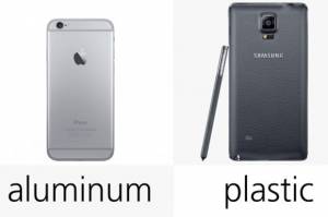 iphone 6 vs Note 4