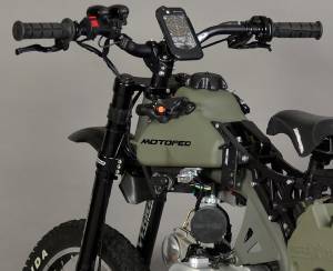 Motopeds Survival Bike Sepeda Hibrid Kayuh dan Mesin