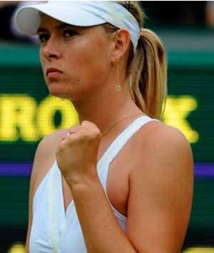 Sharapova, Awas Kepleset !