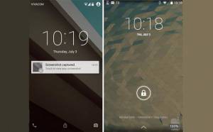 Android L vs KitKat