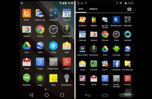 Android L vs KitKat