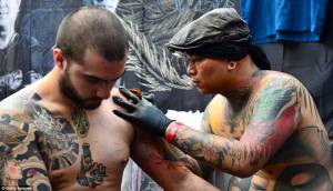 London Gelar Konvensi Tatto Dunia