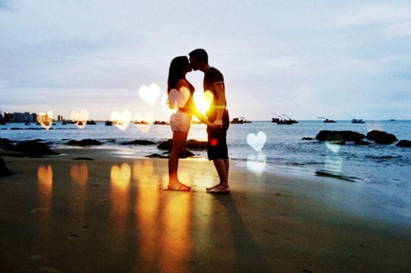 ciuman romantis
