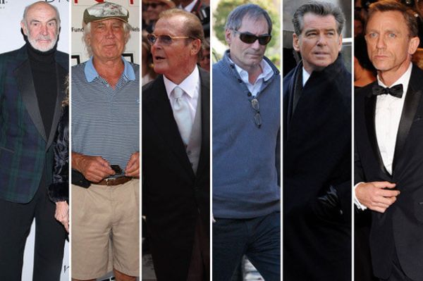 rataan rating aktor pemeran james bond