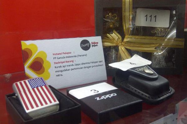 Barang Gratifikasi Dilelang di Bandung