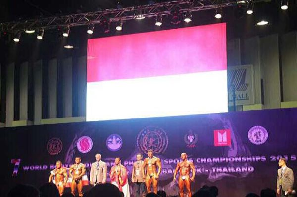 Persiapan Minim, Binaragawan Indonesia Juara Dunia di Bangkok