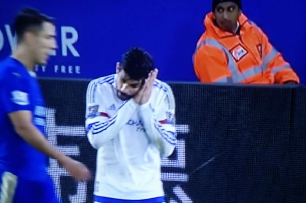 Kecolongan Gol Vardy, Costa Marah Bek Chelsea Seolah Tertidur