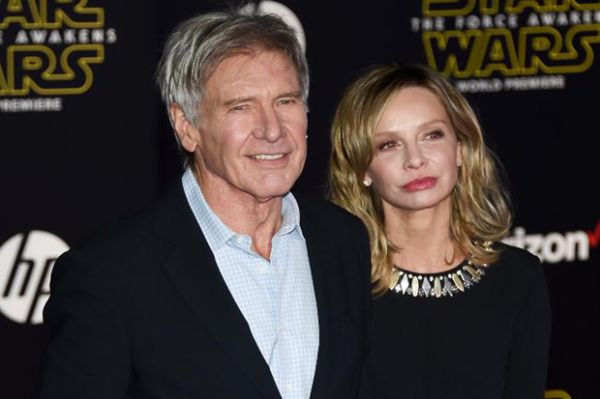 Harrison Ford with wife Calista Flockhart (newsapi.com.au)