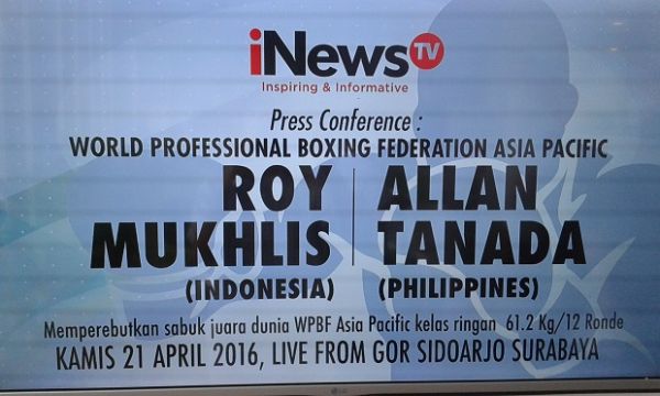 Lawan Allan Tanada, Roy Mukhlis Incar Sabuk WPBF Asia Pasific