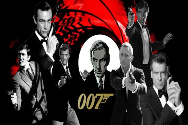 rataan rating aktor pemeran james bond