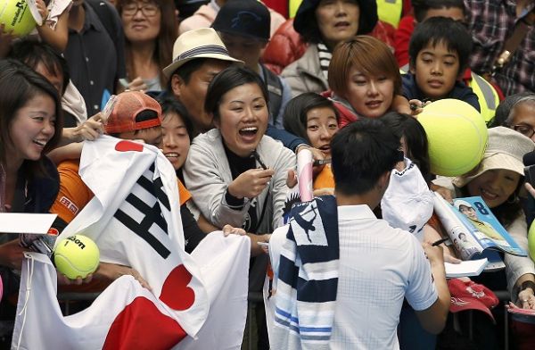 Kei Nishikori Petenis Putra Pertama di Perempat Final