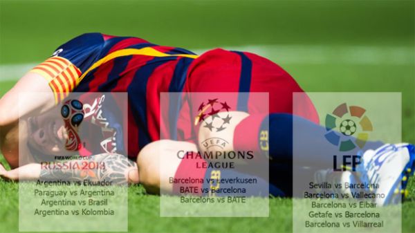 Messi Jadi 'Pengangguran' di 12 Pertandingan 