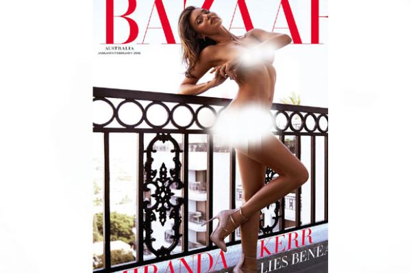 Miranda Kerr 2 for BAZAAR Desember 15 Januari 16
