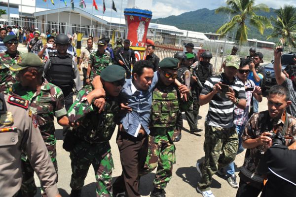 Sudirman, WNI yang disandera di Papua Nugini. (Foto: Antara)