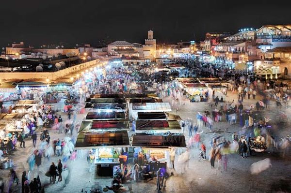 Pasar Malam Marrakesh (Marrakesh, Maroko)