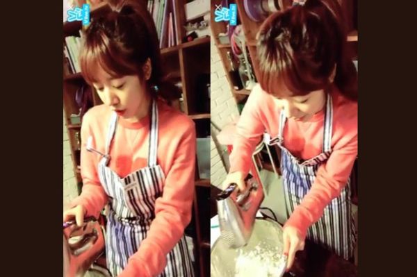 Perayaan Natal Namjoo A-Pink buat penggemarnya. (heraldm.com)