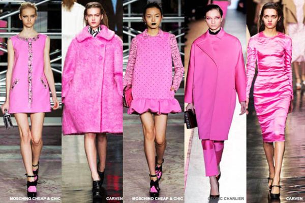 all pink