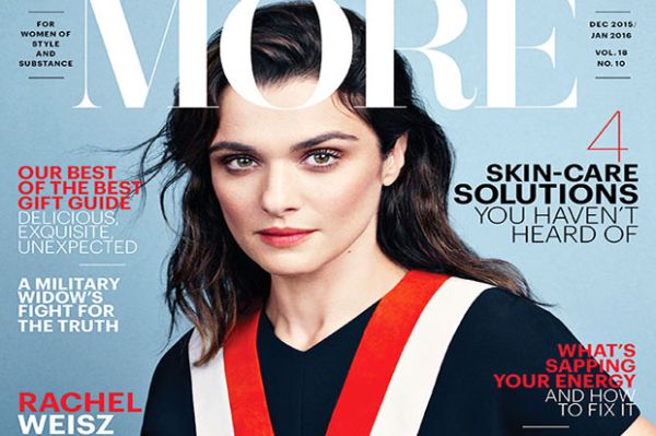 Rachel-Weisz-cover MORE-Magazine Des 2015 Jan 2016 (eonline)