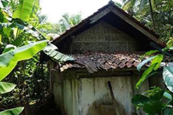 Rumah tidak layak huni yang ditempati warga Pangandaran