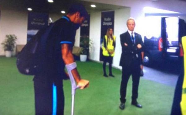 Sebelum Rafinha, Nainggolan Patahkan Kaki Pemain Italia