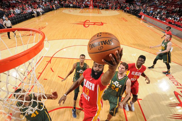 Harden Bawa Rockets 'Ledakan' Jazz di Toyota Center