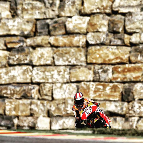 Dani Pedrosa, Raih Podium Usai Kalahkan Rossi