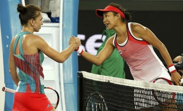 Halep Menangis usai Tersisih di Babak Pertama