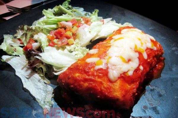 Tampilan Burrito andalan Restoran Hacienda-Diandra Caesarlita-Sindonews Tampilan Burrito andalan Restoran Hacienda-Diandra Caesarlita-Sindonews