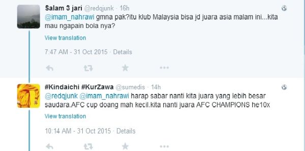 Klub Malaysia Catat Sejarah Juara Piala AFC, Netizen Indonesia Miris Sepak Bola Nasional