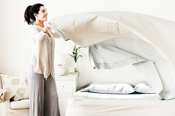 kebersihan tempat tidur