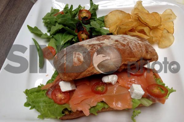 Salmon Ciabatta Salmon Ciabatta