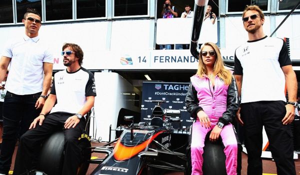 CR7 Gandeng 'Pembalap' Seksi di GP Monaco