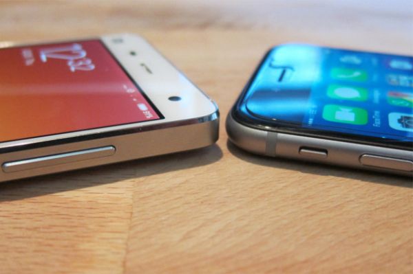iPhone 6 vs Mi4