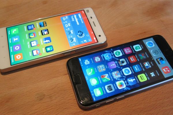 iPhone 6 vs Mi4