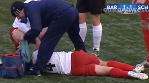 Wasit Belanda Patahkan Hidung Pemain 