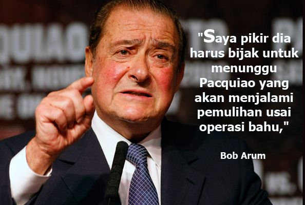 Arum Minta Mayweather Jr. Jangan Kemaruk