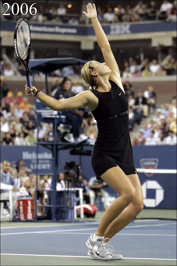 Ngintip Busana Sharapova di AS Terbuka