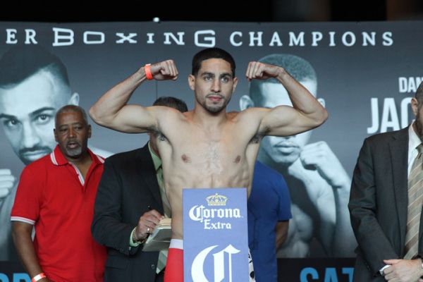 Timbang Badan, Garcia Lebih Ringan dan Malignaggi Kegemukan