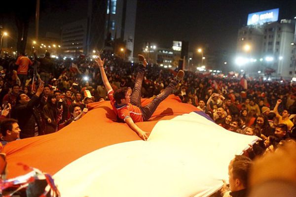 Perayaan Kemenangan Copa America Tewaskan Tiga Fans Chile