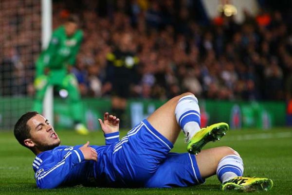 Soal Pelanggaran, Hazard Kalahkan Messi dan Ronaldo