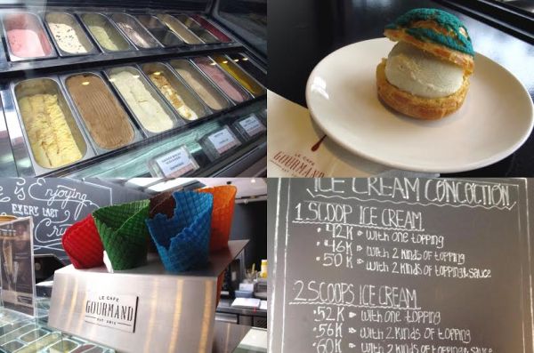 Aneka Kudapan Warna-warni Khas Le Cafe Gourmand