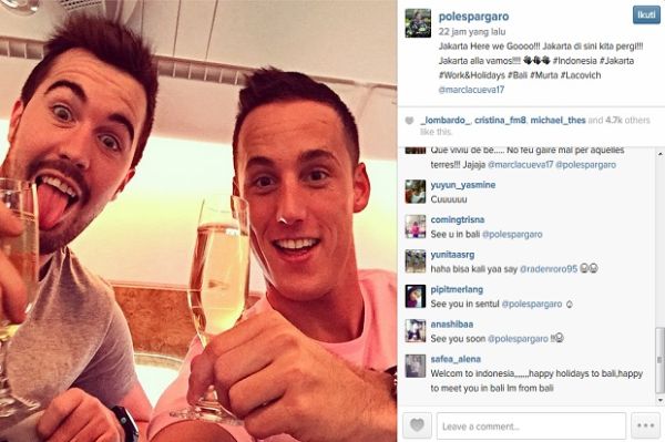 Espargaro Rayakan Keberangkatannya ke Indonesia