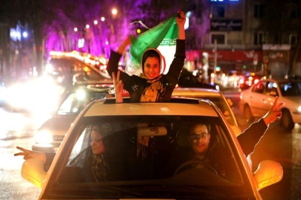 Iran Berpesta Sambut Kesepakatan Nuklir