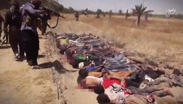 ISIS Rilis Dokumentasi Pembantaian Tikrit