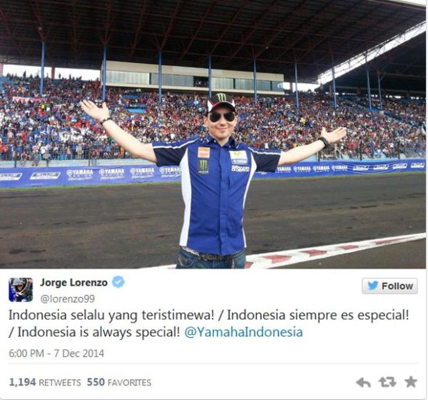 Espargaro Masih <i>Kesengsem</i> Sama Indonesia
