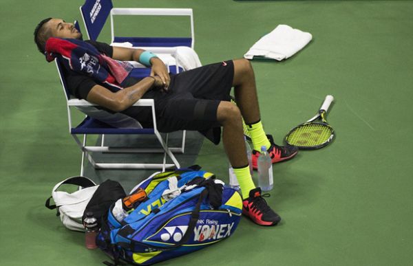 Tiga Prilaku Aneh Nick Kyrgios Sebelum Tersingkir