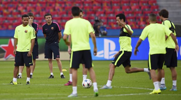 Intip Latihan Juventus dan Barcelona di Sini