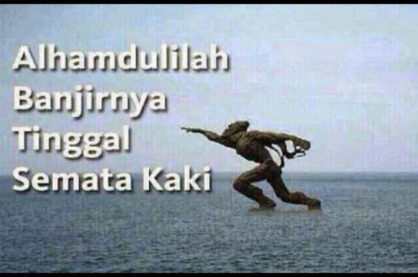 Gara-gara Banjir, Jakarta Di-<em>bully</em> Lewat Meme