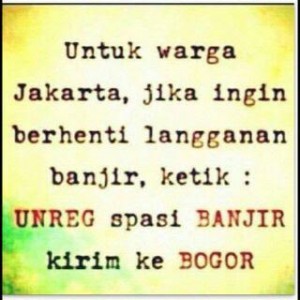 Gara-gara Banjir, Jakarta Di-<em>bully</em> Lewat Meme