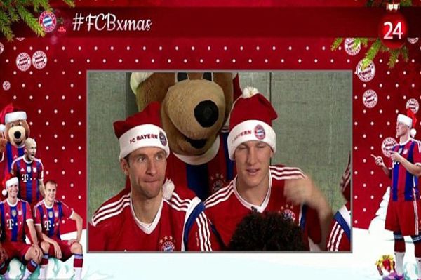 Perayaan Natal, Pemain Muenchen Bikin Video Klip